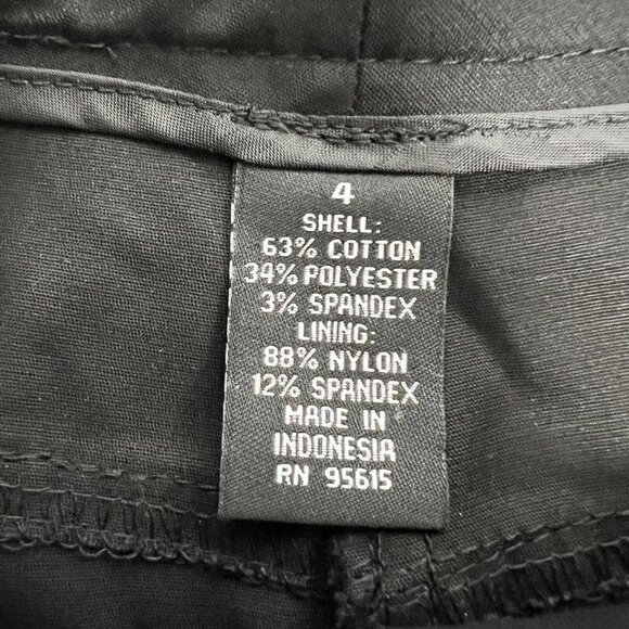 Rafaella Form Function Womens Black Ergofit Slimming Control 5-Pocket Jeans Sz 4 - Picture 9 of 10